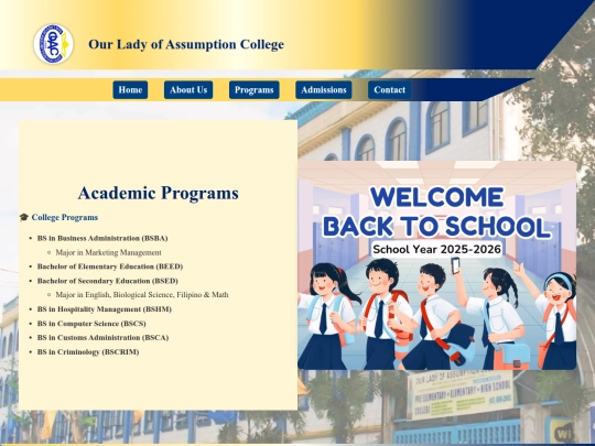 thesisolac/programs screenshot