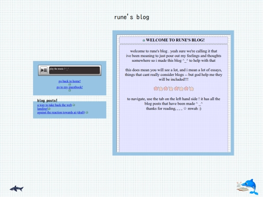 blog screenshot