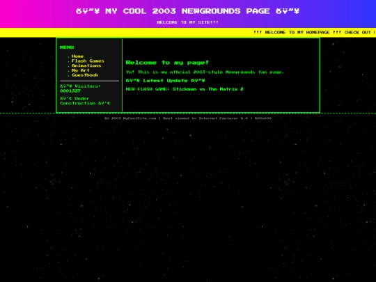 index screenshot