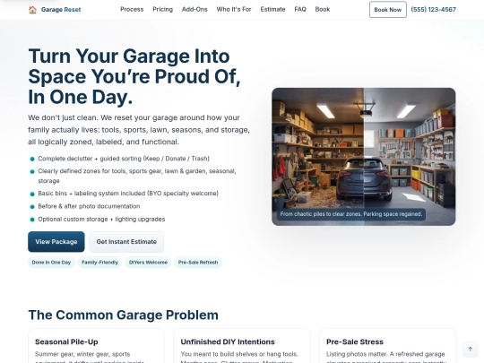 garage screenshot
