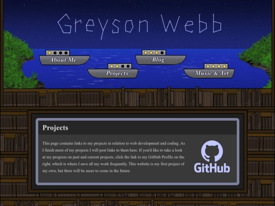 pages/projects screenshot