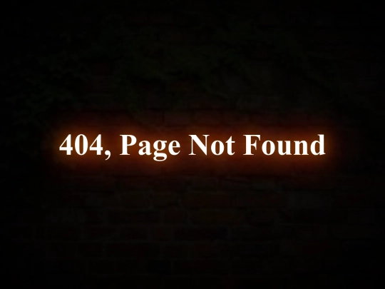 not_found screenshot