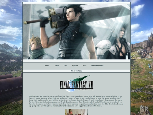 Fandoms/finalfantasy screenshot