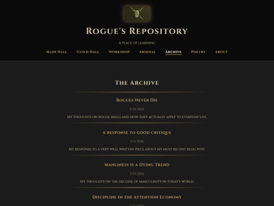 blog screenshot
