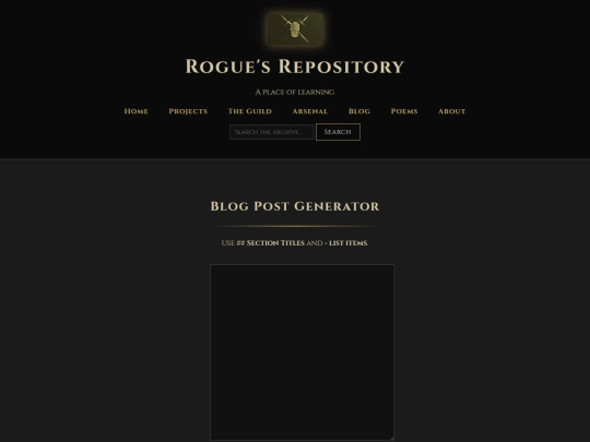 generator-old screenshot