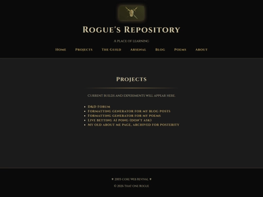 projects screenshot