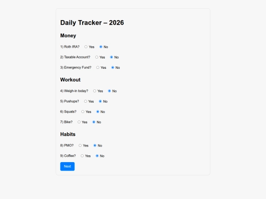 Test Pages/Excel screenshot
