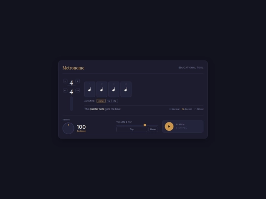 Test Pages/apps/metronome3 screenshot