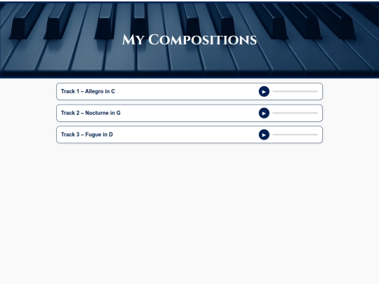 Test Pages/compositions screenshot