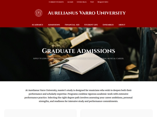 Test Pages/university/admissions/graduate screenshot