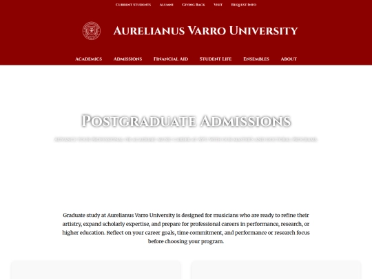 Test Pages/university/admissions/postgraduate screenshot