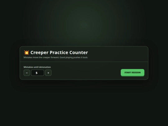 games/creeper screenshot