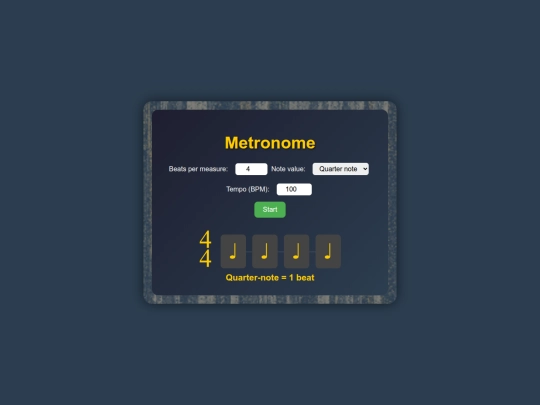 games/metronome3 screenshot