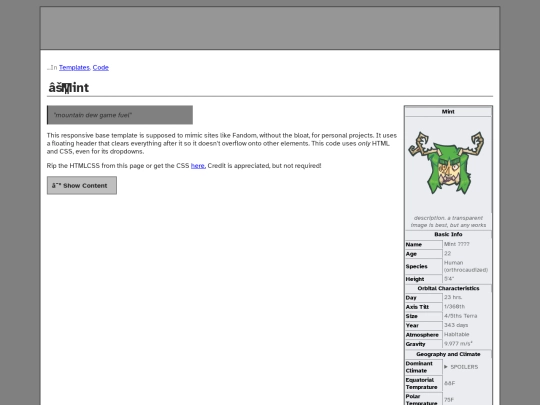 characterlist/characterlist screenshot