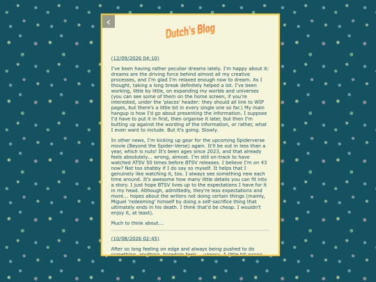 blog screenshot