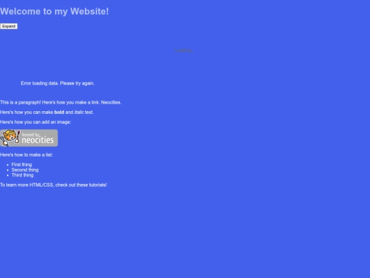 index screenshot