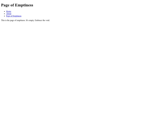 emptiness screenshot