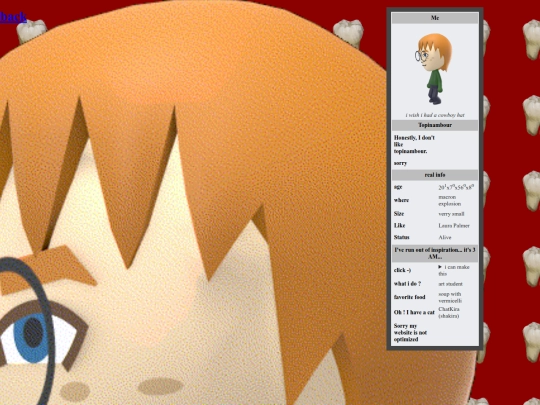 pages/AboutMe screenshot