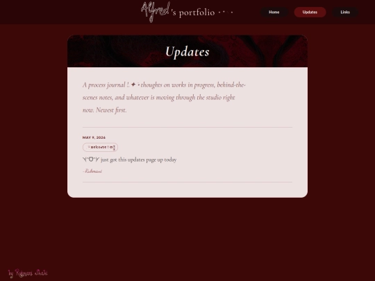 updates screenshot