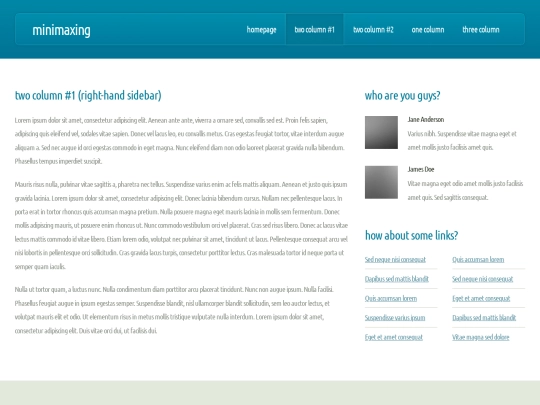 profile/twocolumn1 screenshot