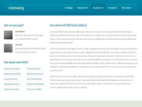 profile/twocolumn2 screenshot