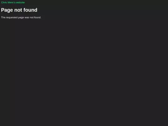 blog screenshot