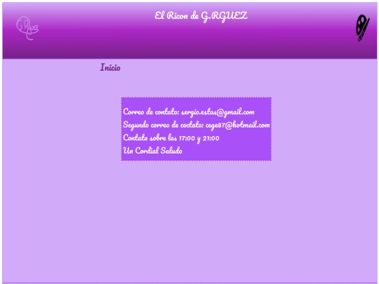 web/contato screenshot