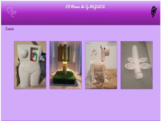 web/escultura screenshot