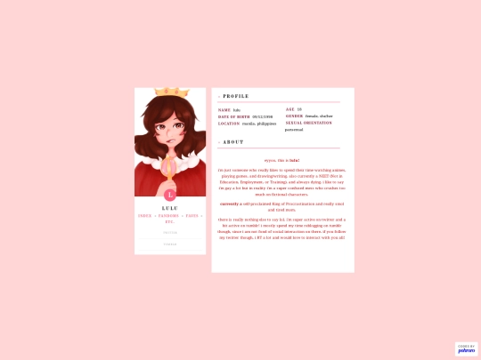 index screenshot
