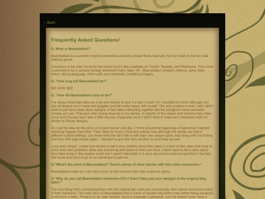 storylist/beanstalked/bsedfaq screenshot