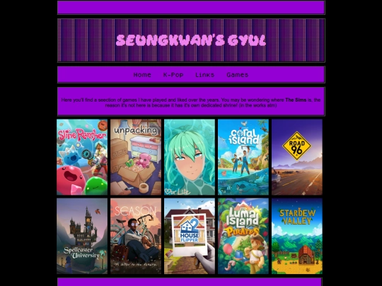 games screenshot
