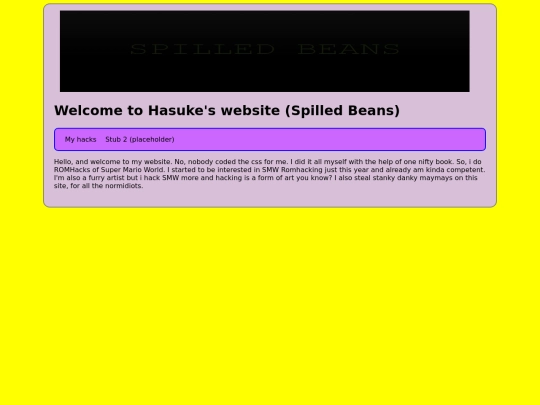 testpage screenshot