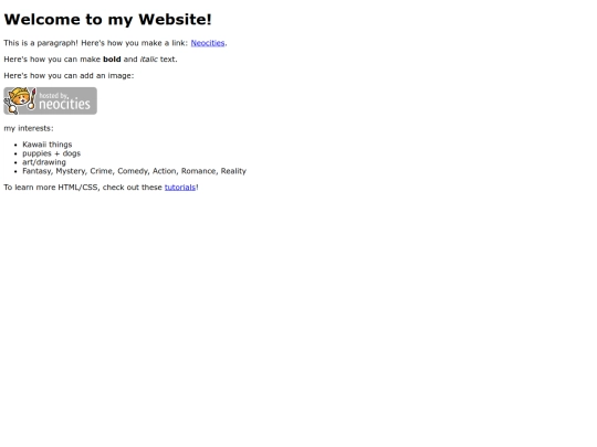 index screenshot