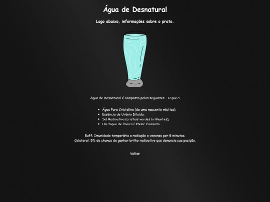 agua-estranha screenshot