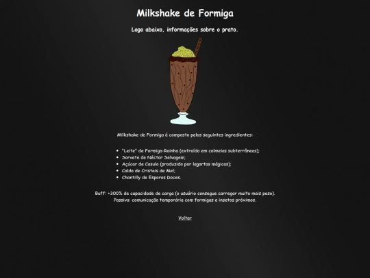 milkshake-de-formigas screenshot