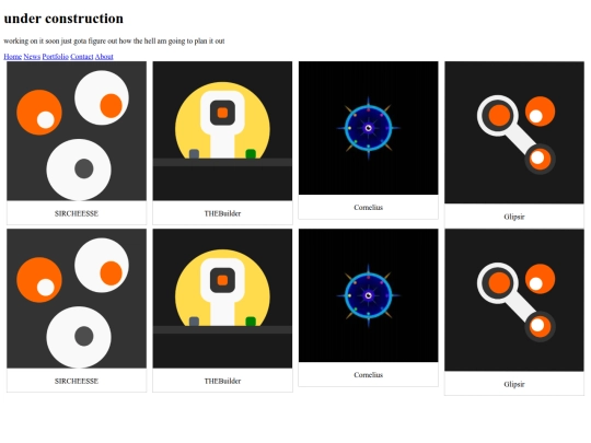 Portfolio screenshot