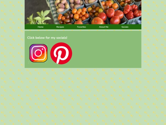 socials screenshot