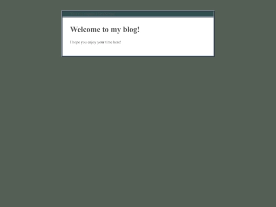 blog screenshot