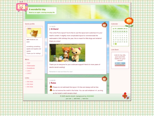 picnic screenshot
