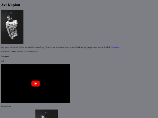 profil screenshot