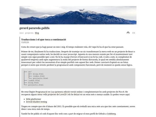 blog screenshot