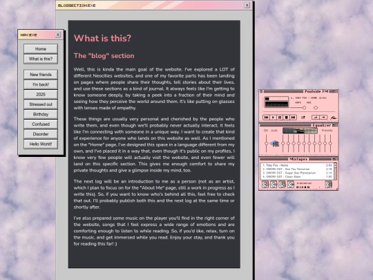 blog screenshot