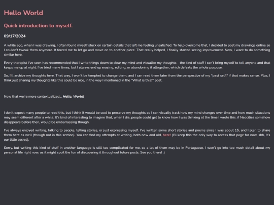 blog/helloworld screenshot