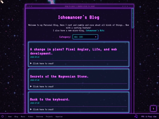 blog screenshot