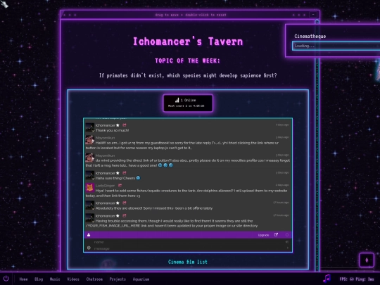 chatroom screenshot