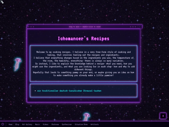 recipes screenshot