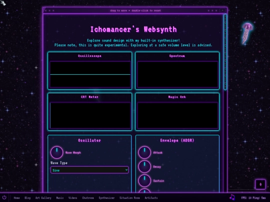 synth screenshot