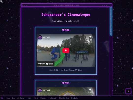 videos screenshot