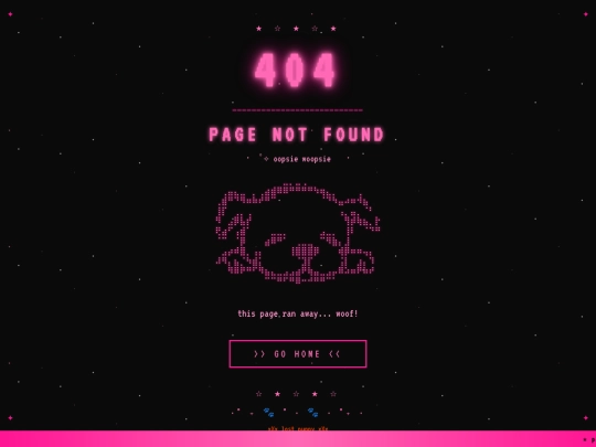 not_found screenshot