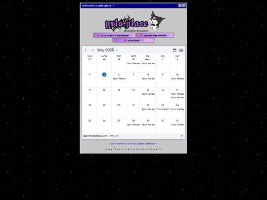 calendar screenshot